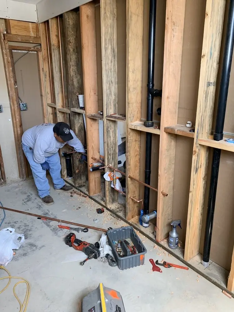 Commercial rough-in plumbing for Water Heater Replacement in Enoree Hills